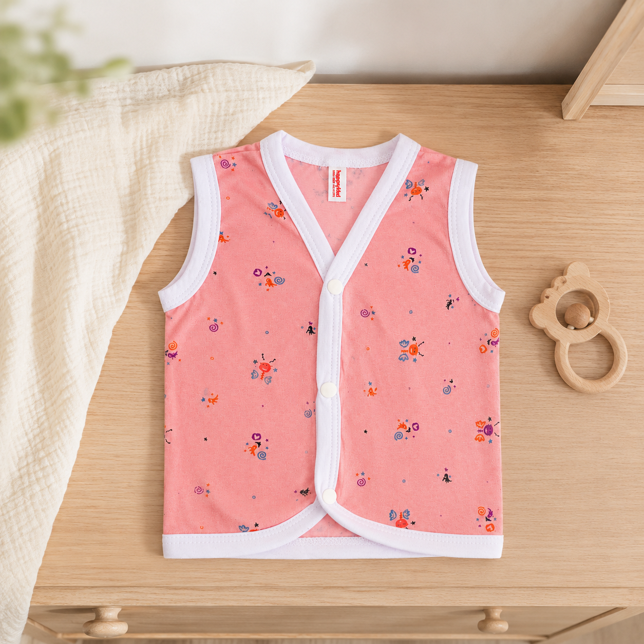 100% Cotton Baby Jabala Set - 3 Pack (0-3M)
