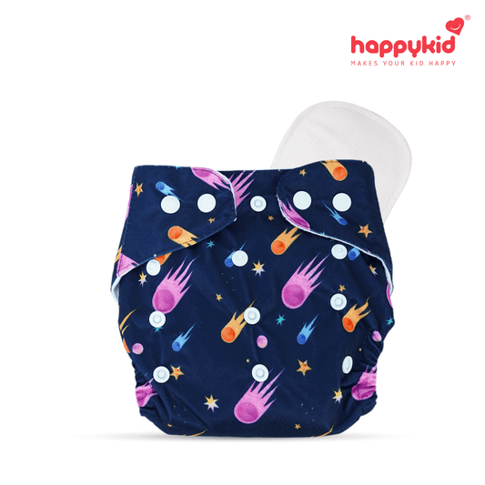 Reusable Waterproof Baby Cloth Diaper – Soft & Adjustable