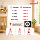HappyKid 5-in-1 Automatic Baby Cradle Combo 1