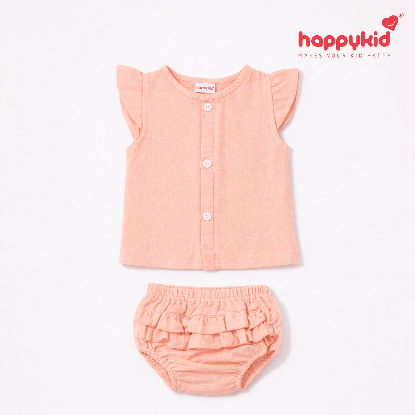 Baby Girls Voile Cotton Dress Set (0–3 Months) 3 Piece