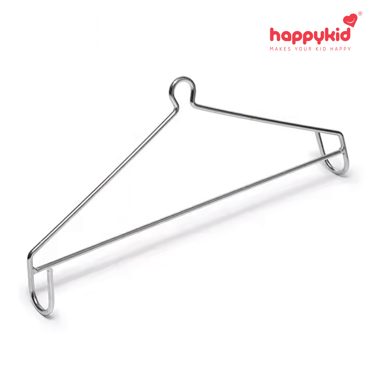 Happykid Metal Hanger for Baby Cradle Spring, Thottil, Jhoola, Palna, Jula, Swings (0-24 Months) | 20KG Capacity | 38CM Wide (Silver)