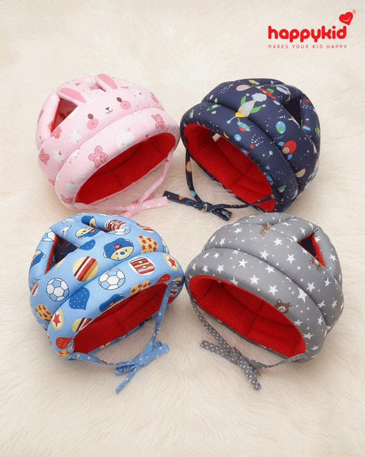 Baby Safety Helmet for Head Protection | Soft Padded Anti-Fall Head Guard Cap for Babies & Toddlers (Adjustable, Lightweight)