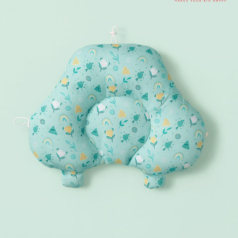 Baby Adjustable Pillow with 3-Side Support | Soft Cotton Infant Positioning Pillow | Newborn to Toddler Comfort Pillow