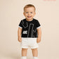 HappyKid Baby Boys Cotton T-Shirt & Shorts Set – Soft Interlock Fabric | RIAN Style