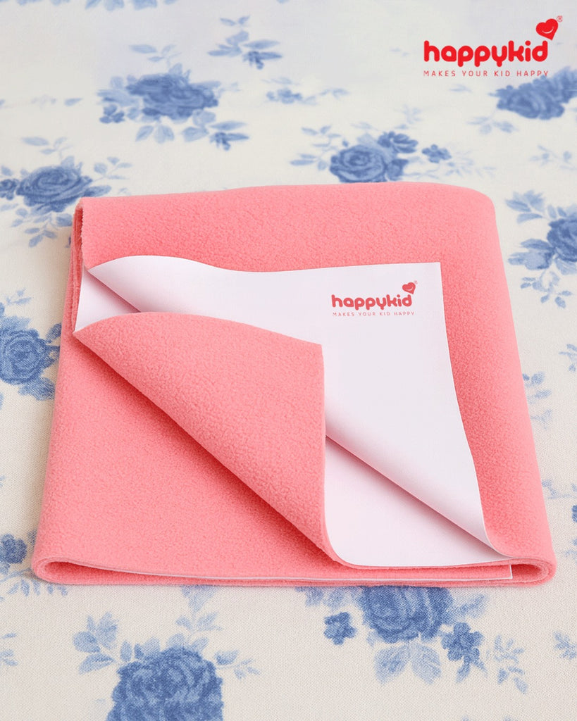 Happykid Happy Dry Sheet – 100% Waterproof & Breathable Cotton Mattress Protector for Babies | Soft Absorbent Bed & Crib Sheet
