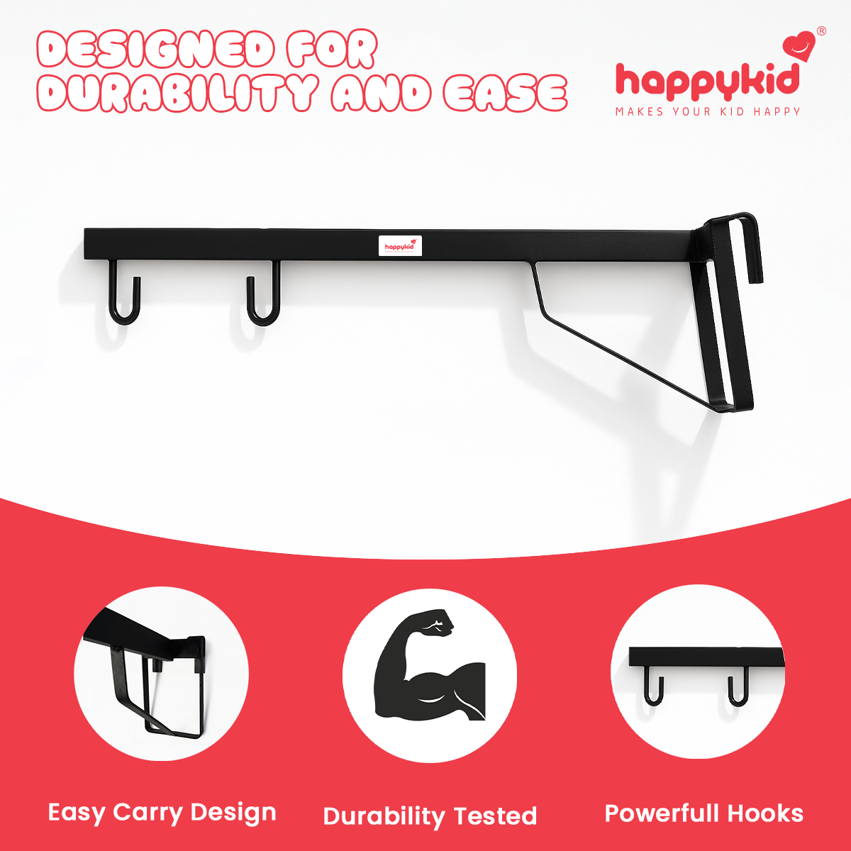 Baby Bed Cradle Cloth Combo with Heavy Duty Steel Hanger