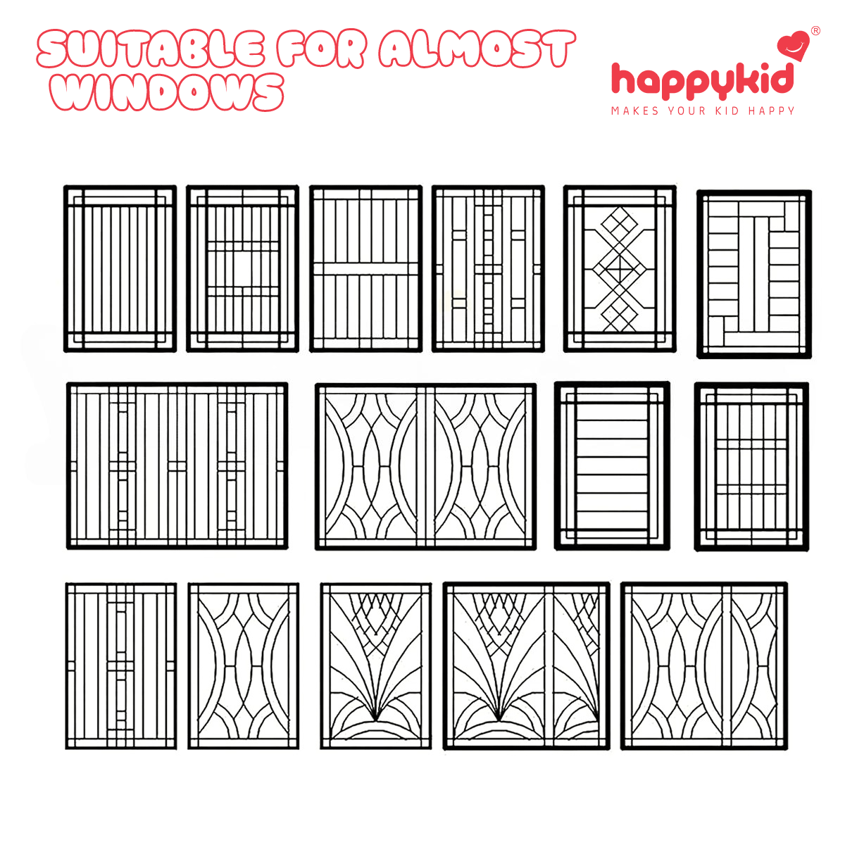 Happykid 100cm Window Baby Cradle Hanger Rod | Multipurpose Cot Metal Thottil/Jhula Stand | Weight Capacity Up to 20Kg | Wine Colour