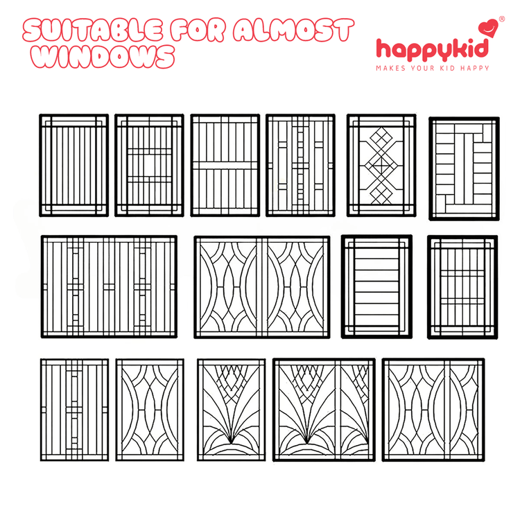 Happykid 100cm Window Baby Cradle Hanger Rod | Multipurpose Cot Metal Thottil/Jhula Stand | Weight Capacity Up to 20Kg | Wine Colour