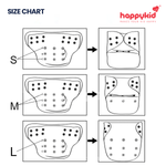 HappyKid Leakage-Proof Reusable Cloth Diaper with Ultra-Absorbent 8-Layer Pad