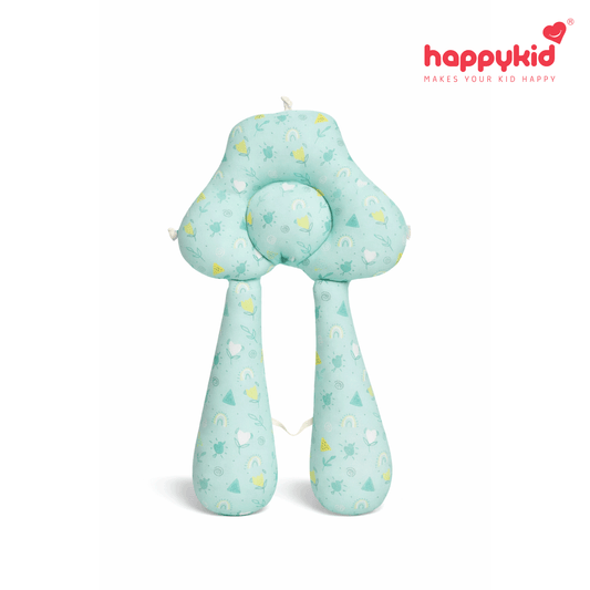 Baby Adjustable Pillow with 3-Side Support | Soft Cotton Infant Positioning Pillow | Newborn to Toddler Comfort Pillow