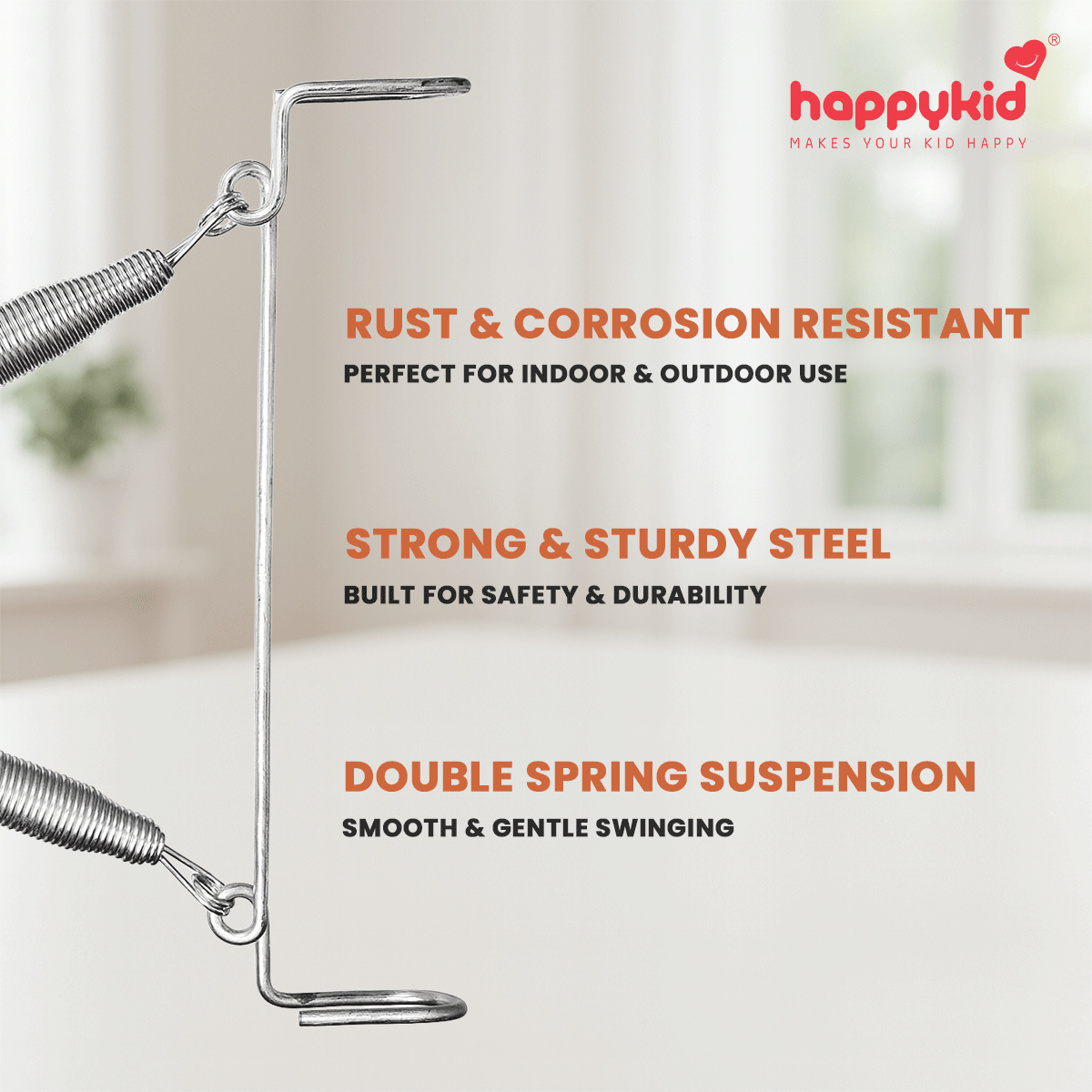 Angel Baby Cradle with Spring & Pillow – Hanging Newborn Cradle