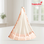 Happykid Angel Cradle with Double-Side Net & Double Spring Suspension | Newborn Baby Hanging Cradle
