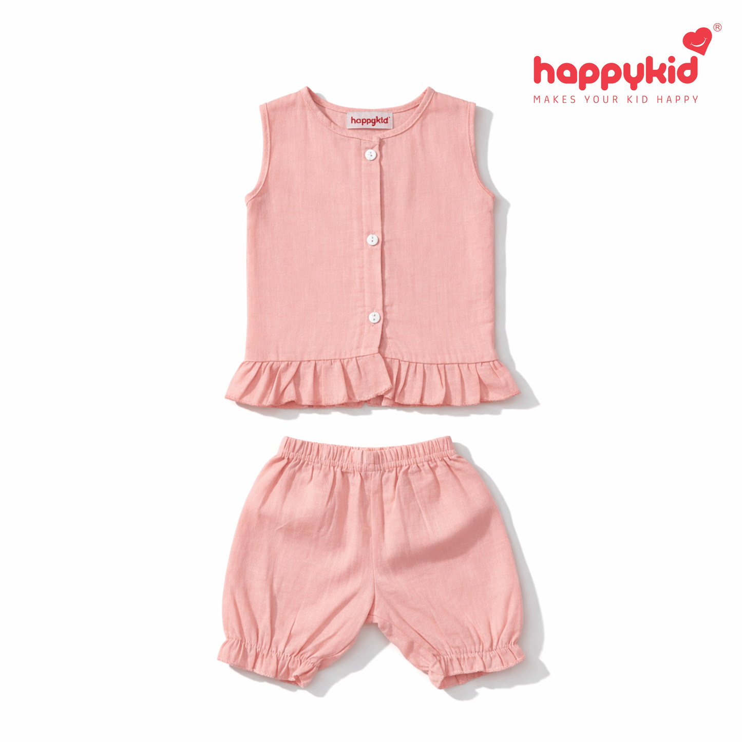 Baby Girls Voile Cotton Dress Set (0–3 Months) 3 Piece