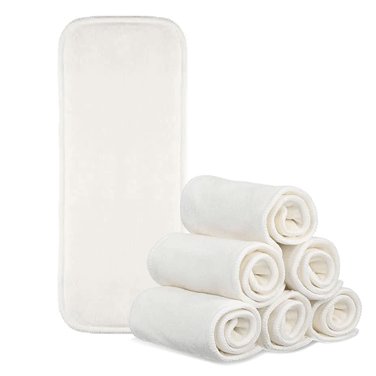 HappyKid Baby Diaper Pad Pack of 3 – Soft Reusable Cotton Nappy Changing Pads