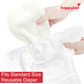 HappyKid Cloth Diaper Combo Set – 2 Diapers + 4 Pads + Dry Sheet | Reusable Baby Diaper Pack