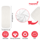 HappyKid Cloth Diaper Combo Set – 2 Diapers + 4 Pads + Dry Sheet | Reusable Baby Diaper Pack