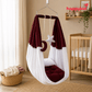 Baby Cradle & Nest Bed Full Set Combo | Complete Newborn Sleep Solution with Mosquito Net & Accessories