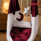 Baby Cradle & Nest Bed Full Set Combo | Complete Newborn Sleep Solution with Mosquito Net & Accessories