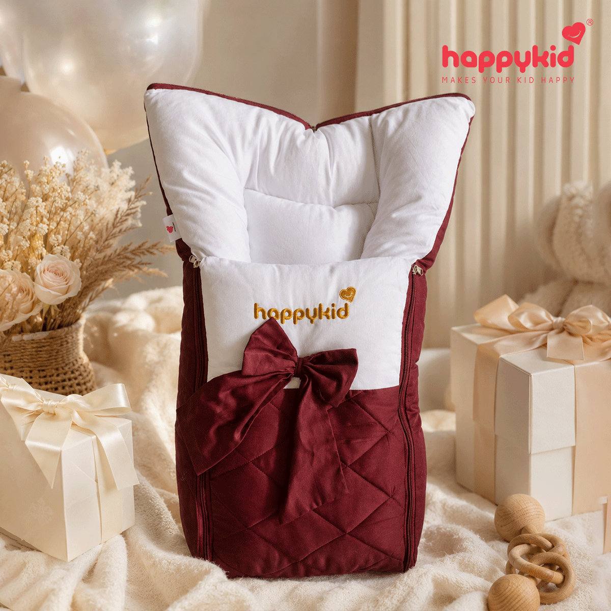 Baby Nest & Carry Bed Combo | 3-in-1 Newborn Sleep Solution