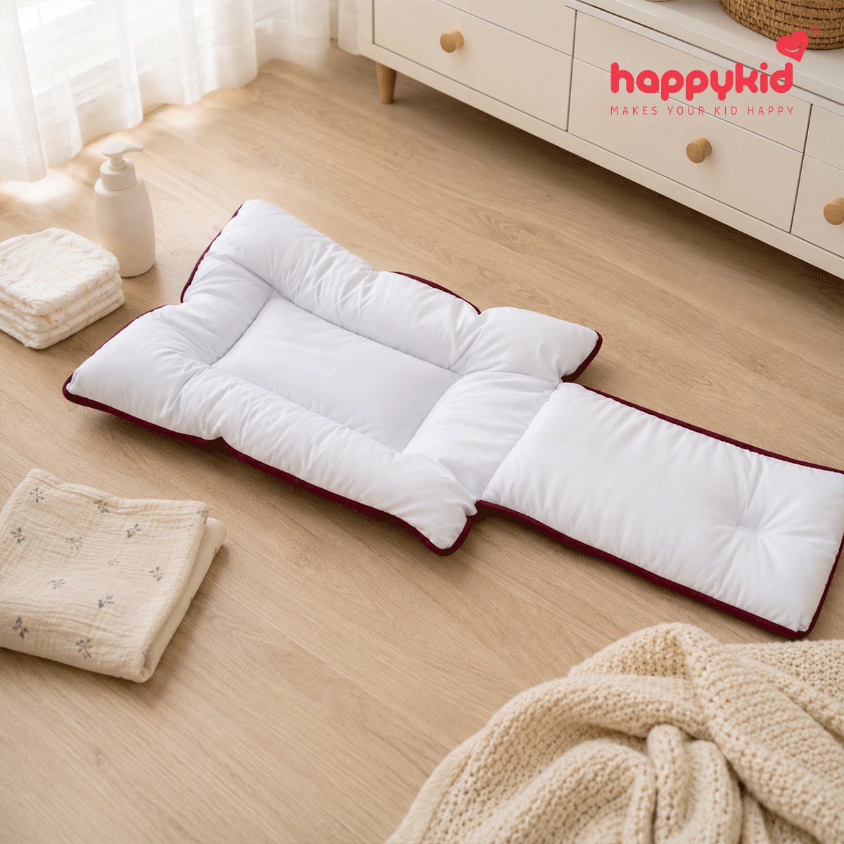 Baby Nest & Carry Bed Combo | 3-in-1 Newborn Sleep Solution