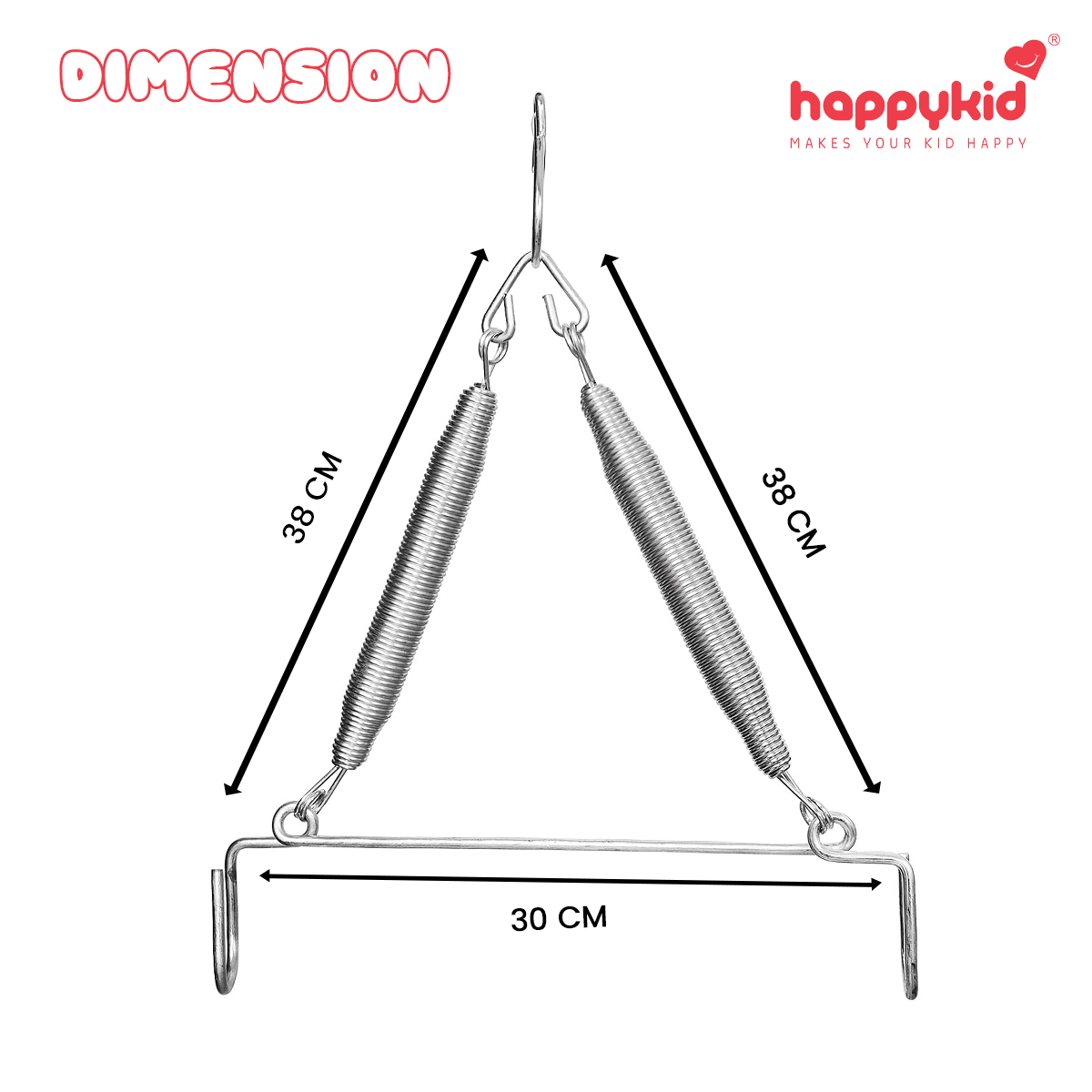 HappyKid Angel Baby Cradle Combo with Adjustable Window Hanger – 4 in 1 | Combo 9